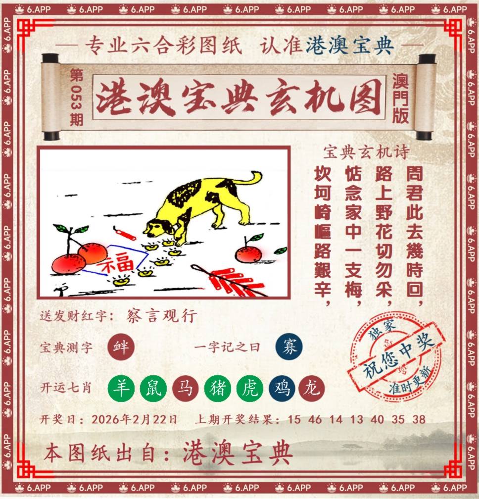 港澳宝典玄机图