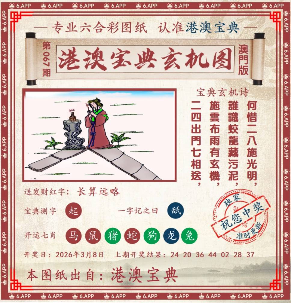 港澳宝典玄机图