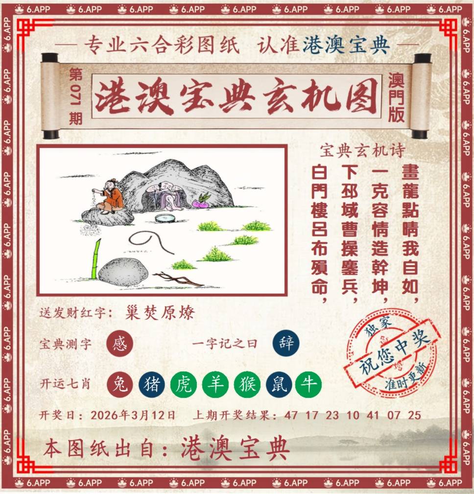 港澳宝典玄机图