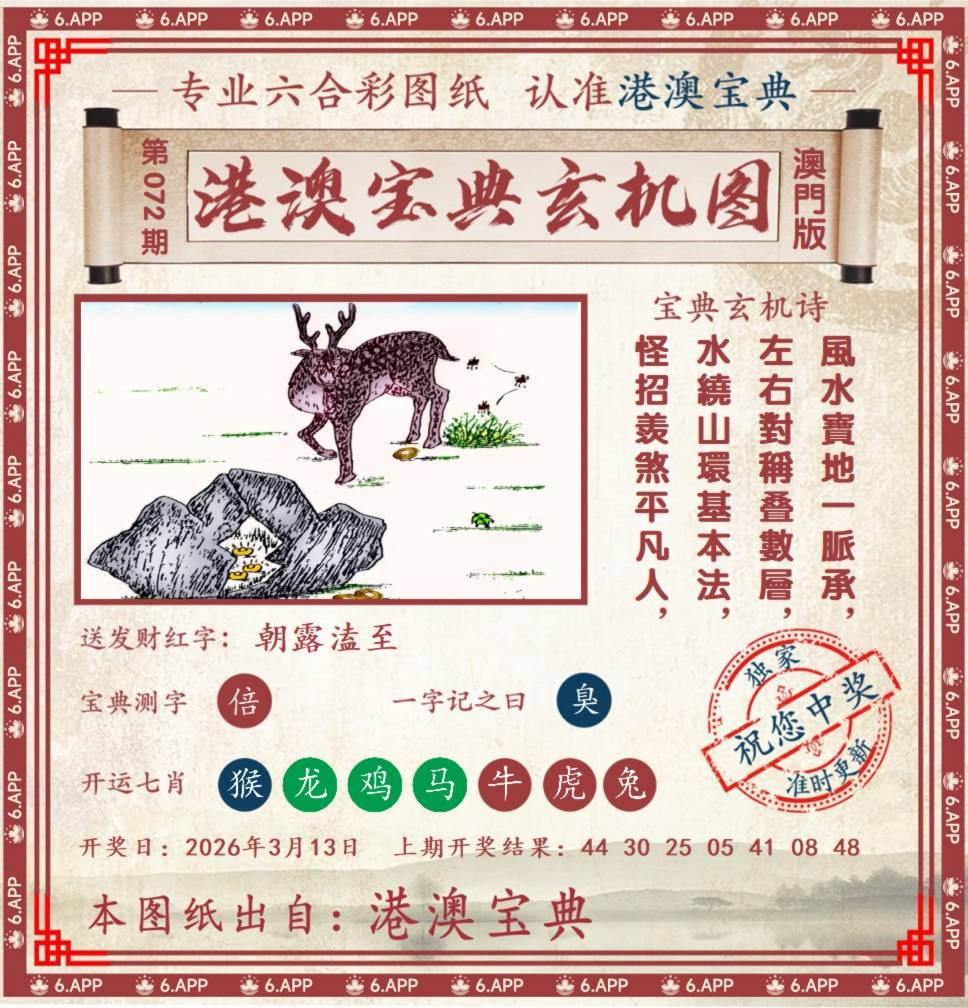 港澳宝典玄机图