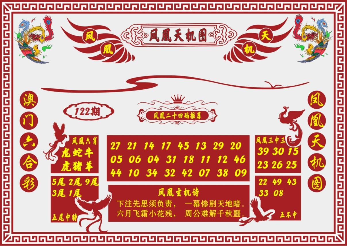 凤凰天机图
