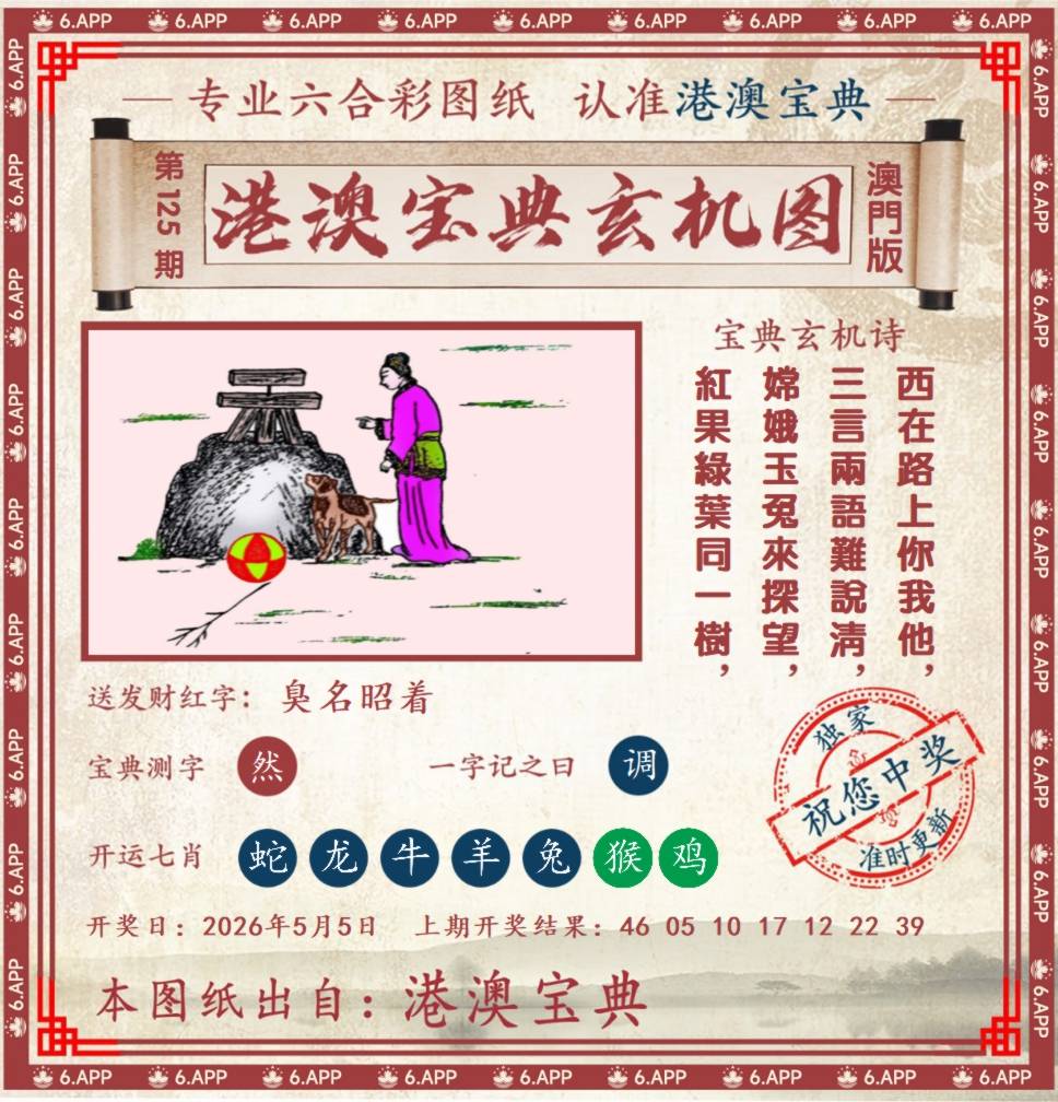 港澳宝典玄机图